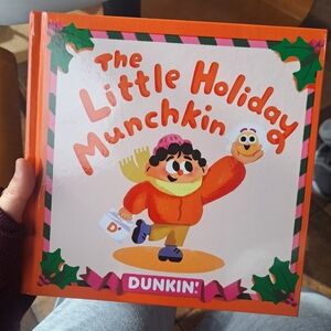 2025 Dunkin' Donuts Children's Storybook 'The Little Holiday Munchkin' NEW